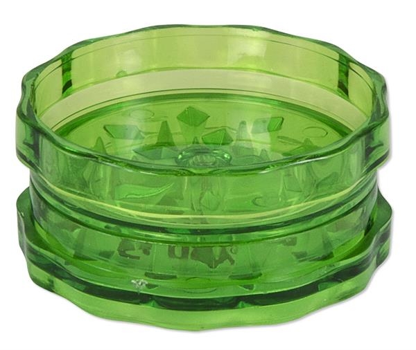 Plastikmühle Plastikgrinder Acryl ø  44mm 2-teilig 24er Display